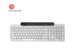 Lenovo 800 Self-Charging Bluetooth Keyboard-US English   Keyboard   Bluetooth   US English   White