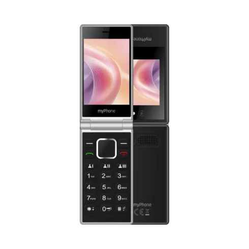 myPhone Tango 2 LTE   Black   3.5 + 2.4 ”   48 MB   128 MB   Dual SIM   3G   Bluetooth   5   Main camera resolution 2 MP   1700 mAh