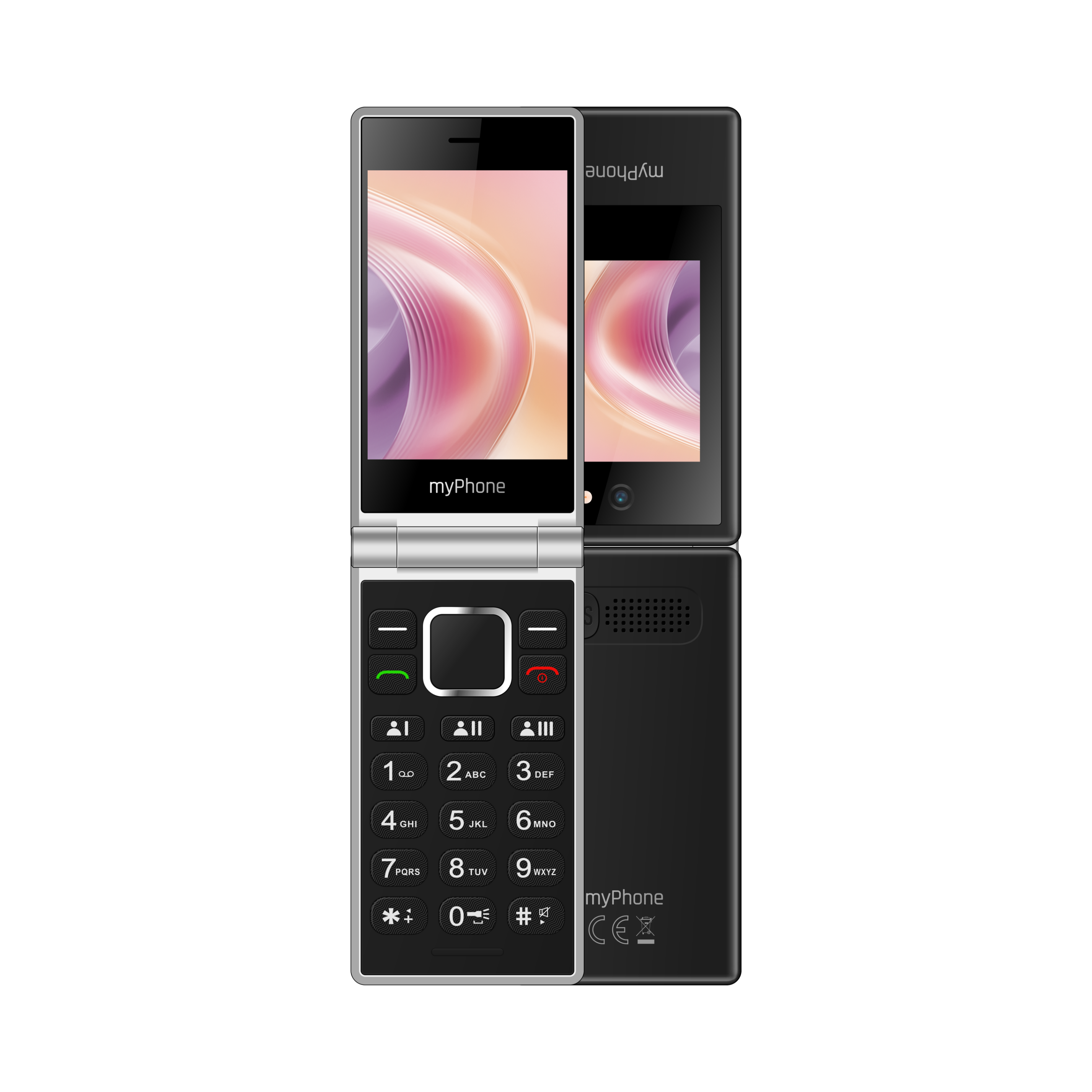 491596-tel001111-5902983640691-0.webp myPhone Tango 2 LTE Black 3.5 + 2.4 ” 48 MB 128 MB Dual SIM 3G Bluetooth 5 Main camera resolution 2 MP 1700 mAh