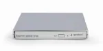 Gembird External USB DVD drive   DVD-USB-021-SV   Interface USB 2.0   CD/DVD   CD read speed 24 x   CD write speed 24 x   Silver