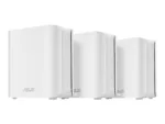 Asus Dual-band WiFi 7 AiMesh Extendable Router   ZenWiFi BD4 (3pk)   802.11be   Mesh Support Yes   MU-MiMO Yes   No mobile broadband   Antenna type Internal