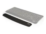 PORT CONNECT   Ergonomic wrist rest for keyboard   Backrest   60 x 400 x 20 mm   Black
