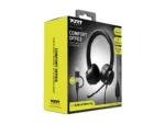 PORT CONNECT   USB Comfortable Stereo Office Microphone Headset   Built-in microphone   Wired   Black