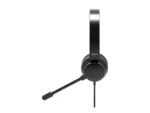 PORT CONNECT   USB Comfortable Stereo Office Microphone Headset   Built-in microphone   Wired   Black