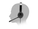 PORT CONNECT   USB Comfortable Stereo Office Microphone Headset   Built-in microphone   Wired   Black
