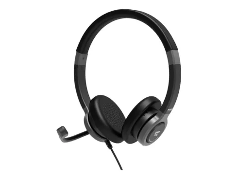 PORT CONNECT   Stereo USB Headphone PRO ON’R 300   Wired   On-ear   Black   Noise canceling