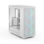 Fractal Design Case   Epoch XL   White TG RGB Clear Tint   ATX