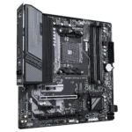 Gigabyte B550M GAMING X WIFI6   Processor family AMD   Processor socket AM4   DDR4 DIMM   Supported hard disk drive interfaces SATA, M.2   Number of SATA connectors 4
