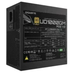Power Supply GIGABYTE GP-UD1000GM ATX 3.1 1000 Watts Efficiency 80 PLUS GOLD PFC Active GP-UD1000GMPG5V2