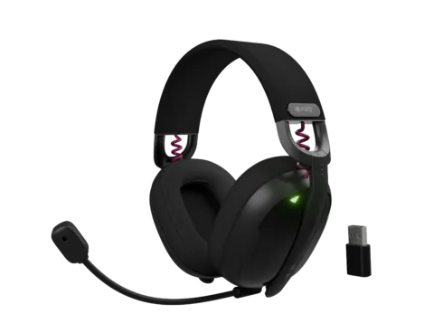 Fury   Gaming Headset   Fukiya F6   Bluetooth   Over-Ear   Microphone   Black   Wireless