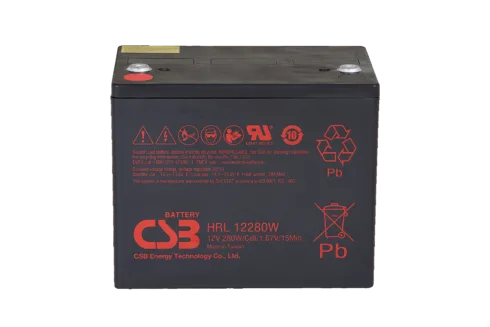 CSB Battery Battery 12V 6Ah 25W Pb F2   HRL1225W
