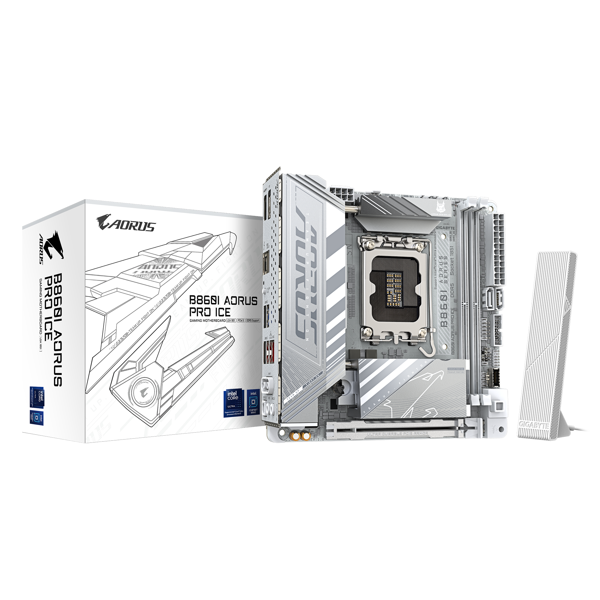 493048-b860i-aorus-pro-ice-4719331867539-0.webp Gigabyte B860I AORUS PRO ICE Processor family Intel Processor socket LGA1851 DDR5 Supported hard disk drive interfaces SATA, M.2 Number of SATA connectors 2