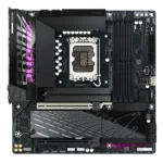 Gigabyte B860M AORUS ELITE WIFI6E   Processor family Intel   Processor socket LGA1851   DDR5   Supported hard disk drive interfaces SATA, M.2   Number of SATA connectors 4