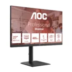 AOC   U27E4CV   27 ”   IPS   UHD   16:9   60 Hz   4 ms   3840 x 2160 pixels   400 cd/m²   HDMI ports quantity 2   Black