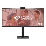 AOC   CU34E4CW   34 ”   VA   UWQHD   120 Hz   4 ms   3440 x 1440 pixels   350 cd/m²   HDMI ports quantity 2   Black