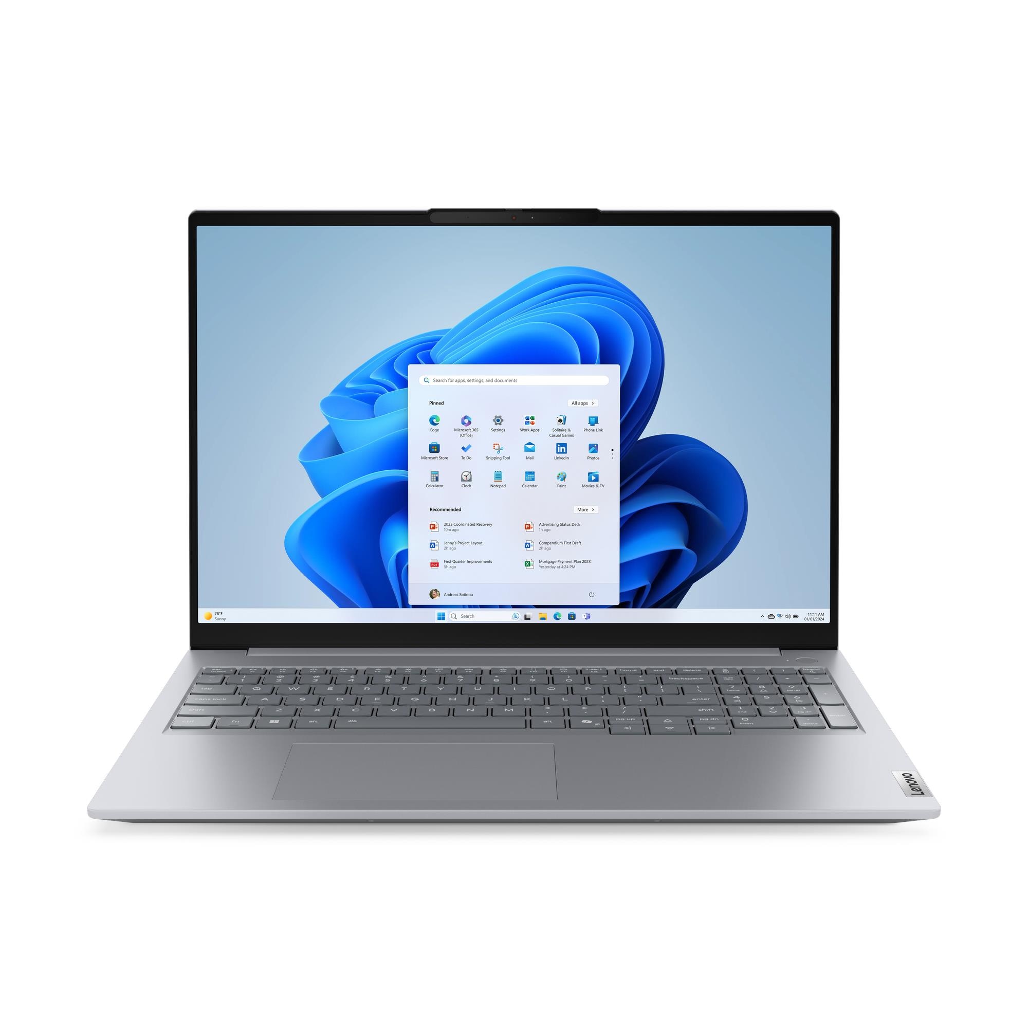 494089-21us0006mx-199272143758-0.webp Lenovo ThinkBook 16 G9 IRL Arctic Grey 16 ” IPS WUXGA 1920 x 1200 pixels Anti-glare Intel Core 5 210H 16 GB SODIMM DDR5 Solid-state drive capacity 512 GB Intel Graphics Windows 11 Pro 802.11be Bluetooth version 5.4 Keyboard language Nordic Keyboard backlit Warranty 24 month(s) Battery warranty 12 month(s)