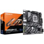 Gigabyte B860M E   Processor family Intel   Processor socket LGA1851   DDR5   Supported hard disk drive interfaces SATA, M.2   Number of SATA connectors 4