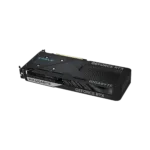 Vaizdo plokštė GIGABYTE GeForce RTX 5060, šoninis vaizdas su jungtimis
