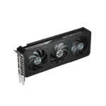 Vaizdo plokštė GIGABYTE GeForce RTX 5060, šoninis vaizdas su jungtimis
