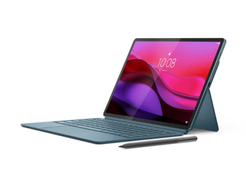 Lenovo   Yoga Tab Plus Wi-Fi (without power adapter)   ZAEG0018NL   12.7 ”   Tidal Teal   LTPS   2944 x 1840 pixels   Qualcomm   Snapdragon 8 Gen 3 Mobile Platform   16 GB   Soldered LPDDR5x   256 GB   Wi-Fi   Front camera   13 MP   Rear camera   13 MP   Bluetooth   5.4   Android   14 or Later   Warranty 24 month(s)   Lenovo 2-in-1 Keyboard Pack + Lenovo Tab Pen Pro