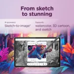 Lenovo Yoga Tab Wi-Fi (w/o power adapter)   ZAG60208SE   11.1 ”   Seashell   LTPS   3200 x 2000 pixels   Qualcomm   Snapdragon 8 Gen 3 Mobile Platform   12 GB   Soldered LPDDR5x   256 GB   Wi-Fi   Front camera   13 MP   Rear camera   13+2 MP   Bluetooth   5.4   Android   Android 15 or Later   Warranty 24 month(s)   Lenovo Tab Pen Pro