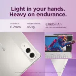 Lenovo Yoga Tab Wi-Fi (w/o power adapter)   ZAG60208SE   11.1 ”   Seashell   LTPS   3200 x 2000 pixels   Qualcomm   Snapdragon 8 Gen 3 Mobile Platform   12 GB   Soldered LPDDR5x   256 GB   Wi-Fi   Front camera   13 MP   Rear camera   13+2 MP   Bluetooth   5.4   Android   Android 15 or Later   Warranty 24 month(s)   Lenovo Tab Pen Pro