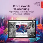 Lenovo Yoga Tab Wi-Fi (w/o power adapter)   ZAG60208SE   11.1 ”   Seashell   LTPS   3200 x 2000 pixels   Qualcomm   Snapdragon 8 Gen 3 Mobile Platform   12 GB   Soldered LPDDR5x   256 GB   Wi-Fi   Front camera   13 MP   Rear camera   13+2 MP   Bluetooth   5.4   Android   Android 15 or Later   Warranty 24 month(s)   Lenovo Tab Pen Pro
