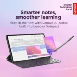 Lenovo Idea Tab Plus Wi-Fi (w/o power adapter)   ZAG70004SE   12.1 ”   Luna Grey   IPS   2560 x 1600 pixels   MediaTek   Dimensity 6400   12 GB   Soldered LPDDR4x   256 GB   Wi-Fi   Front camera   8 MP   Rear camera   13 MP   Bluetooth   5.2   Android   15 or Later   Warranty 24 month(s)   Lenovo Tab Pen
