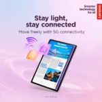 Lenovo Idea Tab Plus Wi-Fi (w/o power adapter)   ZAG70004SE   12.1 ”   Luna Grey   IPS   2560 x 1600 pixels   MediaTek   Dimensity 6400   12 GB   Soldered LPDDR4x   256 GB   Wi-Fi   Front camera   8 MP   Rear camera   13 MP   Bluetooth   5.2   Android   15 or Later   Warranty 24 month(s)   Lenovo Tab Pen