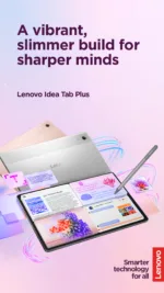 Lenovo Idea Tab Plus Wi-Fi (w/o power adapter)   ZAG70004SE   12.1 ”   Luna Grey   IPS   2560 x 1600 pixels   MediaTek   Dimensity 6400   12 GB   Soldered LPDDR4x   256 GB   Wi-Fi   Front camera   8 MP   Rear camera   13 MP   Bluetooth   5.2   Android   15 or Later   Warranty 24 month(s)   Lenovo Tab Pen
