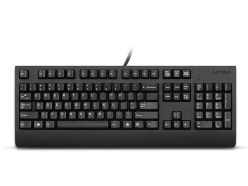 Lenovo Preferred Pro II USB Keyboard-US Euro   Keyboard   Wired   US Euro   Black   USB-A