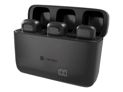 Natec   Microphone   NMI-2253   Hopper   Black   Noise reduction