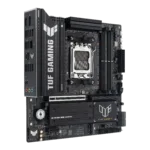 Asus TUF GAMING B850M-PLUS II   Processor family AMD   Processor socket AM5   DDR5   Supported hard disk drive interfaces SATA, M.2   Number of SATA connectors 4
