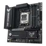 Asus TUF GAMING B850M-PLUS II   Processor family AMD   Processor socket AM5   DDR5   Supported hard disk drive interfaces SATA, M.2   Number of SATA connectors 4