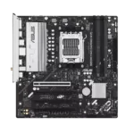 Asus B850M MAX GAMING WIFI   Processor family AMD   Processor socket AM5   DDR5   Supported hard disk drive interfaces SATA, M.2   Number of SATA connectors 4