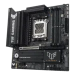 Asus TUF GAMING B850M-PLUS WIFI7   Processor family AMD   Processor socket AM5   DDR5   Supported hard disk drive interfaces SATA, M.2   Number of SATA connectors 4