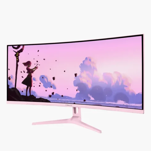 Arozzi   Nova   34 ”   VA   UWQHD   21:9   165 Hz   1 ms   3440 x 1440 pixels   350 cd/m²   HDMI ports quantity 2   Pink