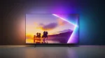 Philips 4K Ambilight TV   55PUS8450/12   55   Smart TV   TITAN OS   UHD   Black