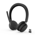 Lenovo Dual-Mode Wireless ANC Headset 6550 (USB-A, Teams)   4XD1S19777   Built-in microphone   Bluetooth   Black