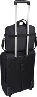Case Logic Huxton   Fits up to size 13.3 ”   Laptop attaché   Black   Shoulder strap