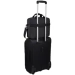 Case Logic Huxton   Fits up to size 14 ”   Laptop attaché   Black   Shoulder strap