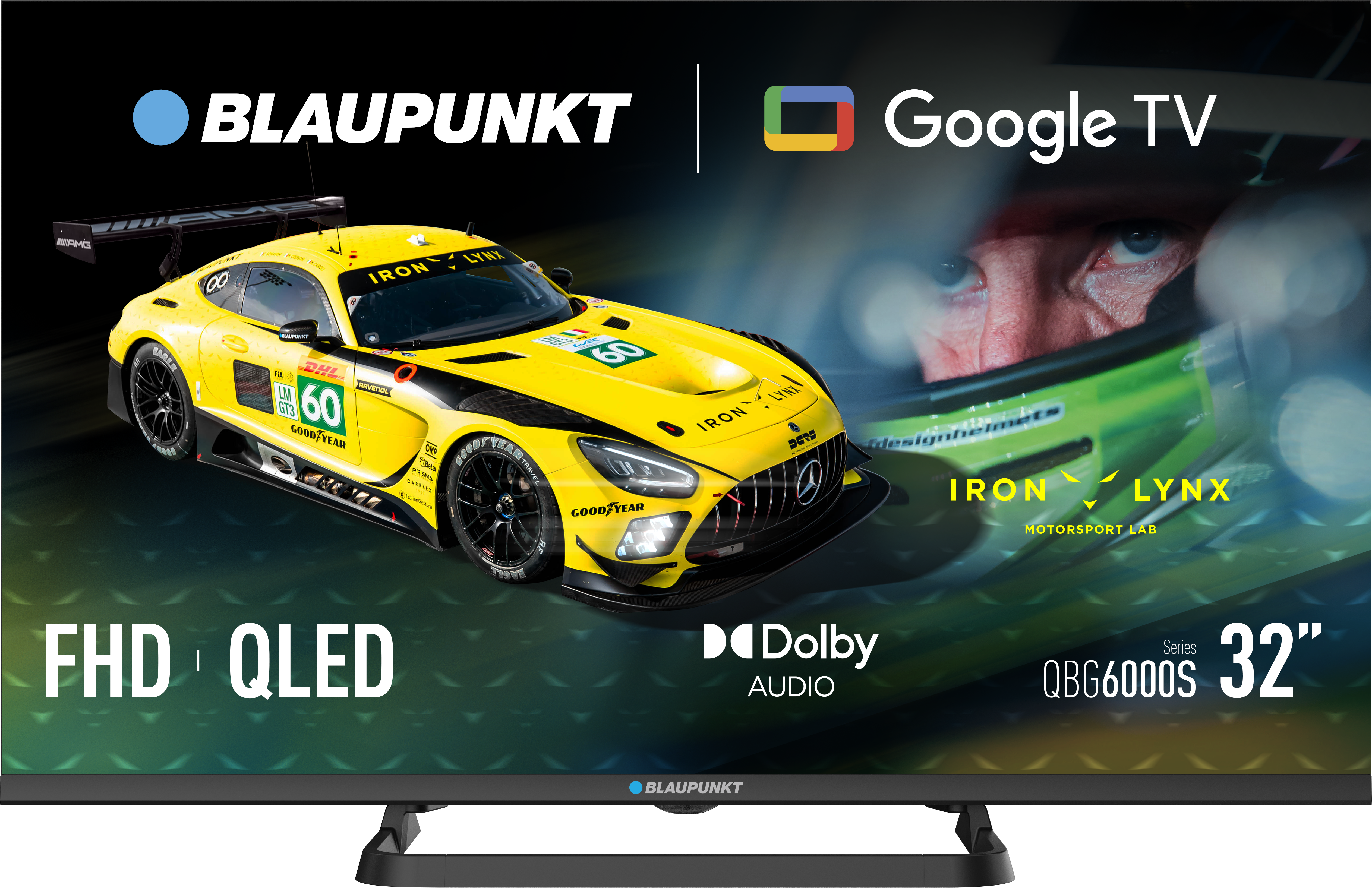 496860-32qbg6000s-0.webp Blaupunkt QLED TV 32QBG6000S 32 Smart TV Google TV Black
