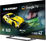 Blaupunkt QLED TV   43QBG6000S   43   Smart TV   Google TV   Black