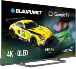 Blaupunkt QLED TV   43QBG6000S   43   Smart TV   Google TV   Black