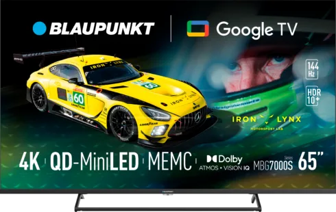 Blaupunkt Mini LED TV   65MBG7000S   65   Smart TV   Google TV   Black