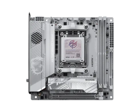 MSI MPG X870I EDGE TI EVO WIFI   Processor family AMD   Processor socket AM5   DDR5   Supported hard disk drive interfaces SATA, M.2   Number of SATA connectors 2