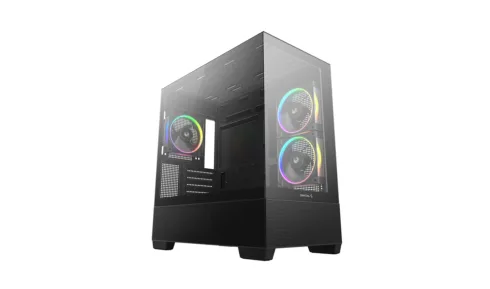 Deepcool Case   CG380 3F   Black   Micro ATX