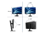 Philips   27B2N3500J/00   27 ”   IPS   QHD   16:9   120 Hz   4 ms   2560 x 1440 pixels   350 cd/m²   HDMI ports quantity 2   Black