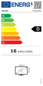 Philips   27B2N3500J/00   27 ”   IPS   QHD   16:9   120 Hz   4 ms   2560 x 1440 pixels   350 cd/m²   HDMI ports quantity 2   Black