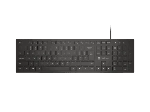 Natec   Herring   Keyboard   Wired   US   Black   USB-A